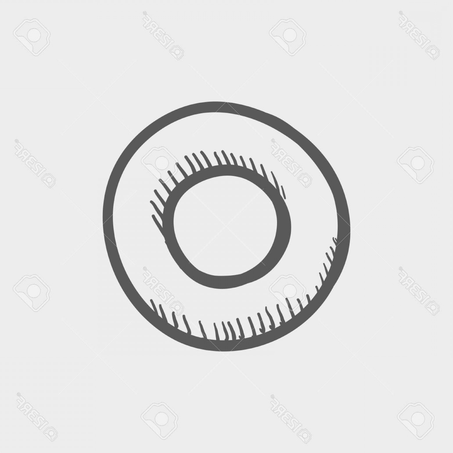 1560x1560 Photostock Vector Record Button Sketch Icon For Web And Mobile - Record Sketch