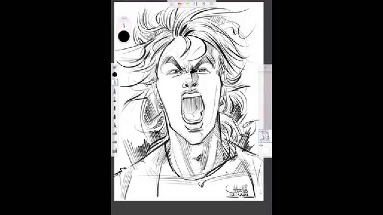 1280x720 Sketch On Sketchbook Pro Ipad Pro - Record Sketch