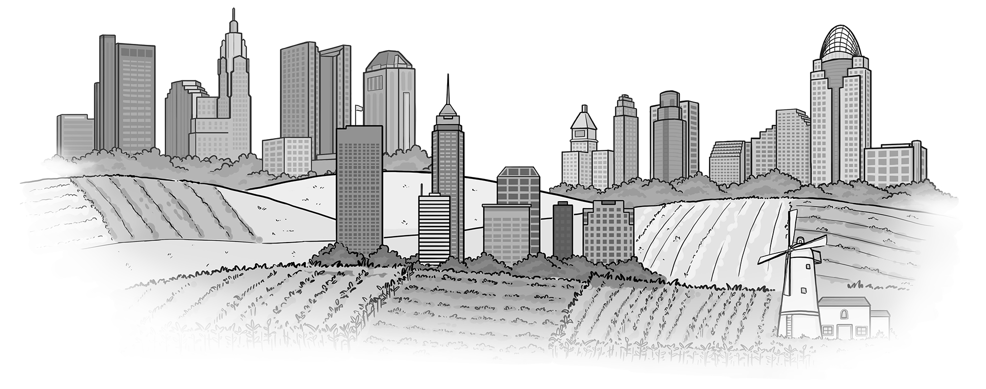 2000x789 Midwest Based Graphic Recording For Live Events, The Sketch Effect - Recorder Sketch