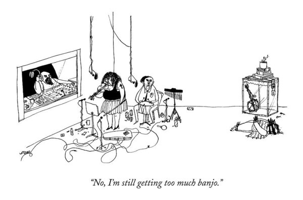 600x396 In A Recording Studio Art Print By Edward Steed - Recording Studio Sketch