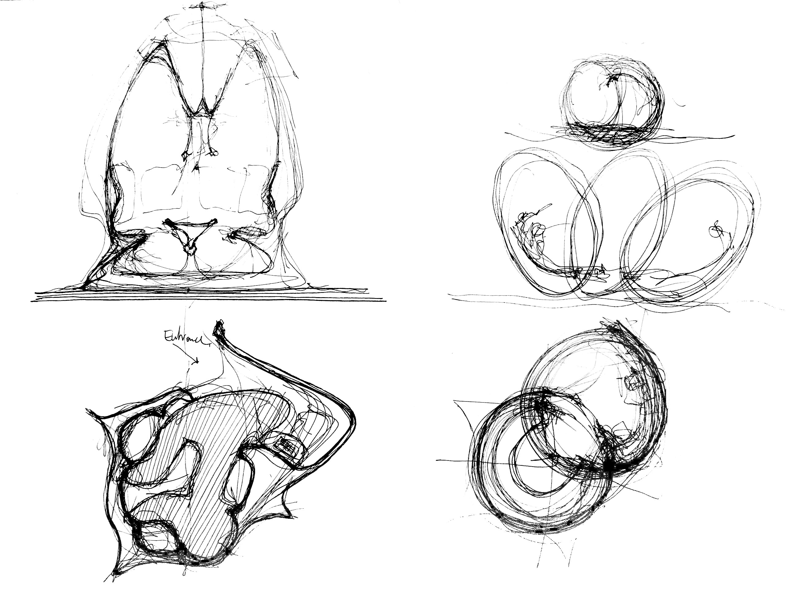 2577x1935 Bbc Sound Pod - Recording Studio Sketch