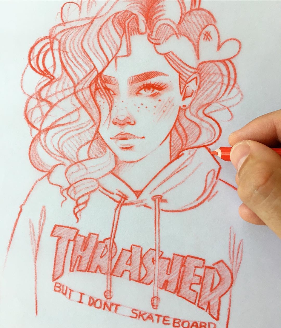 941x1100 Design Stack A Blog About Art, Design And Architecture Blue Red - Red And Blue Sketch