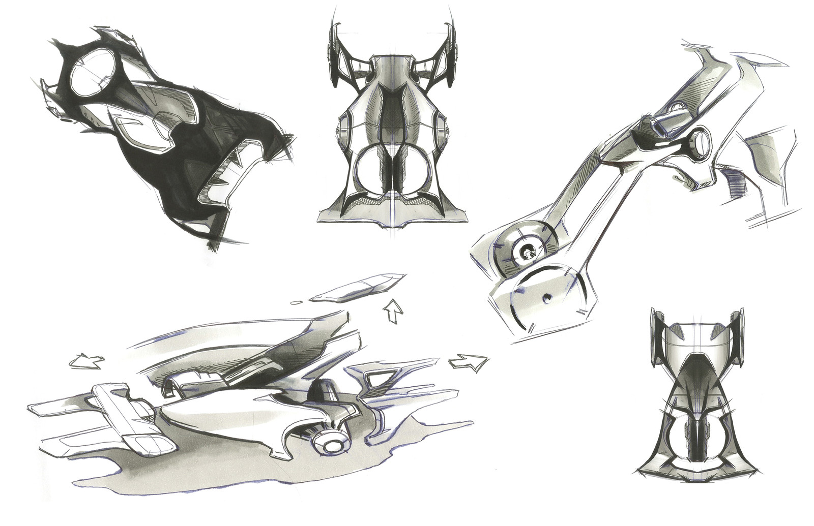 1600x1035 Artstation - Red Bull Sketch