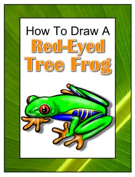 266x350 How To Draw A Red Eyed Tree Frog By Drawing With John Tpt - Red Eyed Tree Frog Sketch