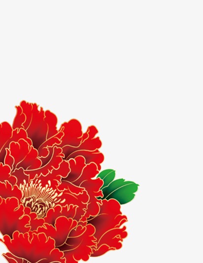 412x534 Flower Sketch, Flower Clipart, Red, Plant Png Image And Clipart - Red Flower Sketch