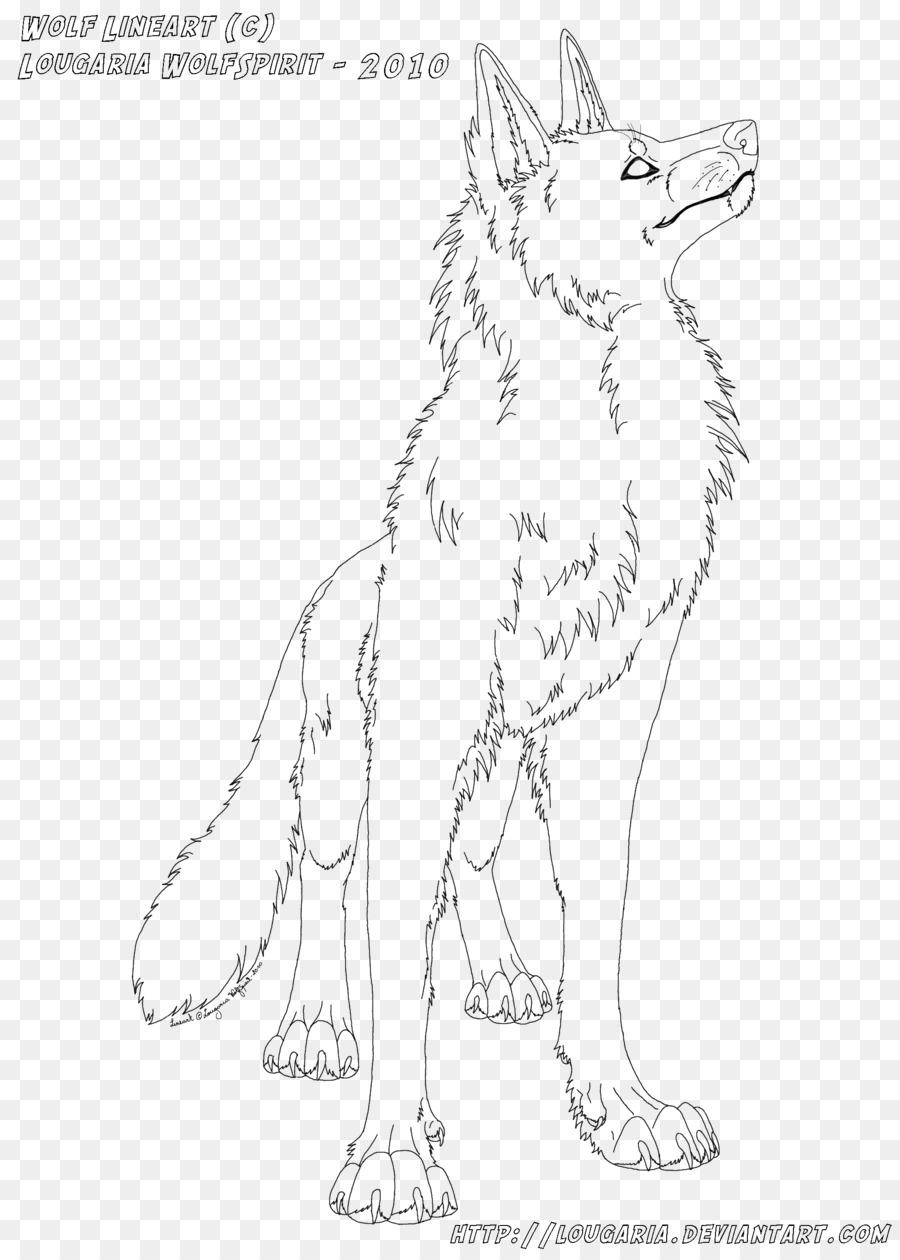 900x1260 Line Art Drawing Red Fox Sketch - Red Fox Sketch