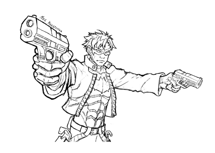 900x640 Jason Todd The Red Hood By Whispersinthemirror - Red Hood Sketch