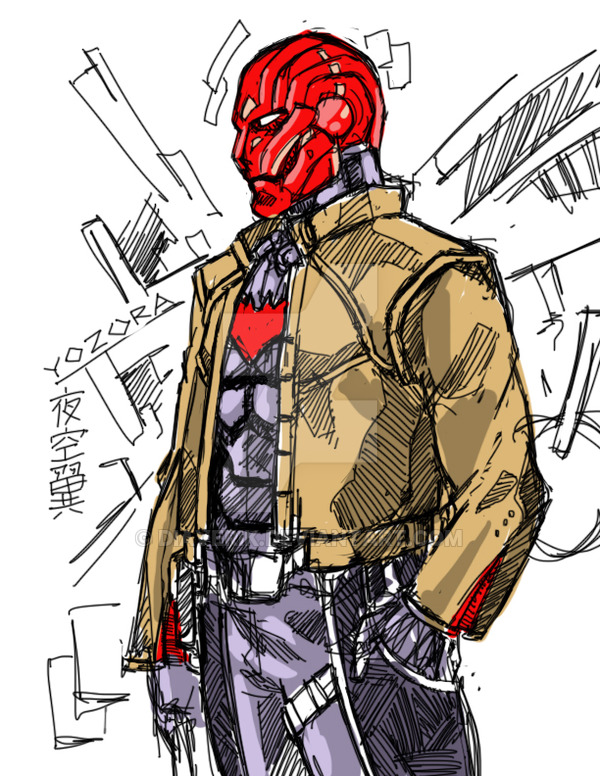 600x776 Red Hood Sketch By Diaverik - Red Hood Sketch