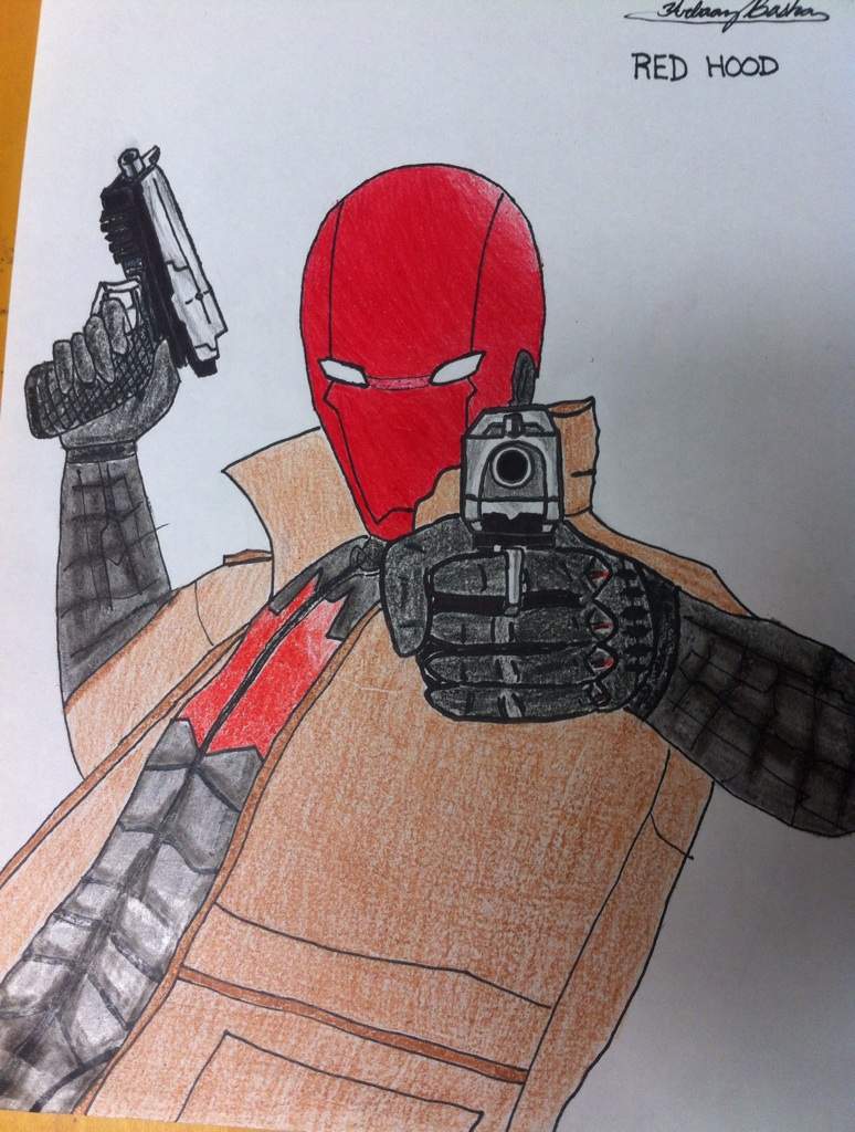 774x1024 Red Hood (Drawing) Dc Entertainment Amino - Red Hood Sketch