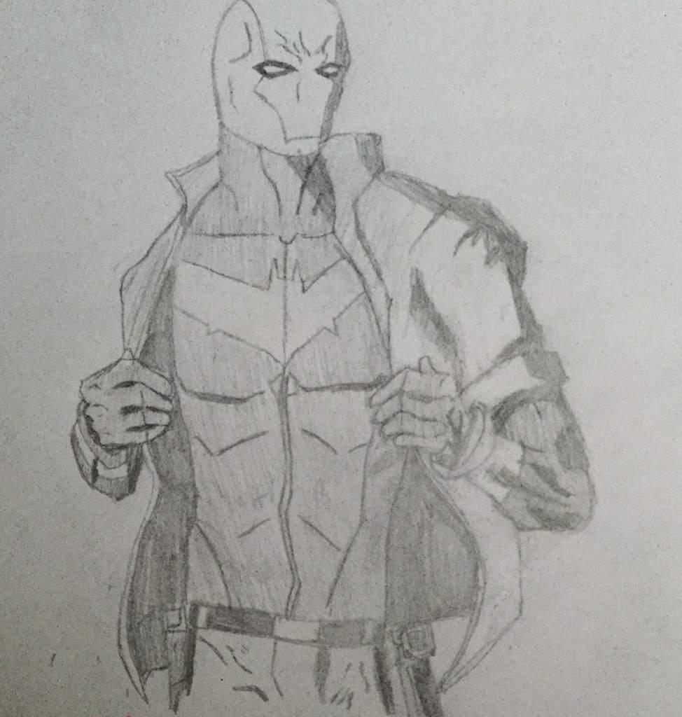 974x1024 Red Hood Sketch!!! Dc Entertainment Amino - Red Hood Sketch