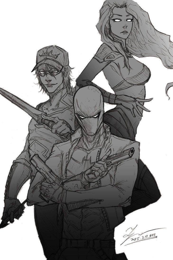 729x1096 Sketch - Red Hood Sketch