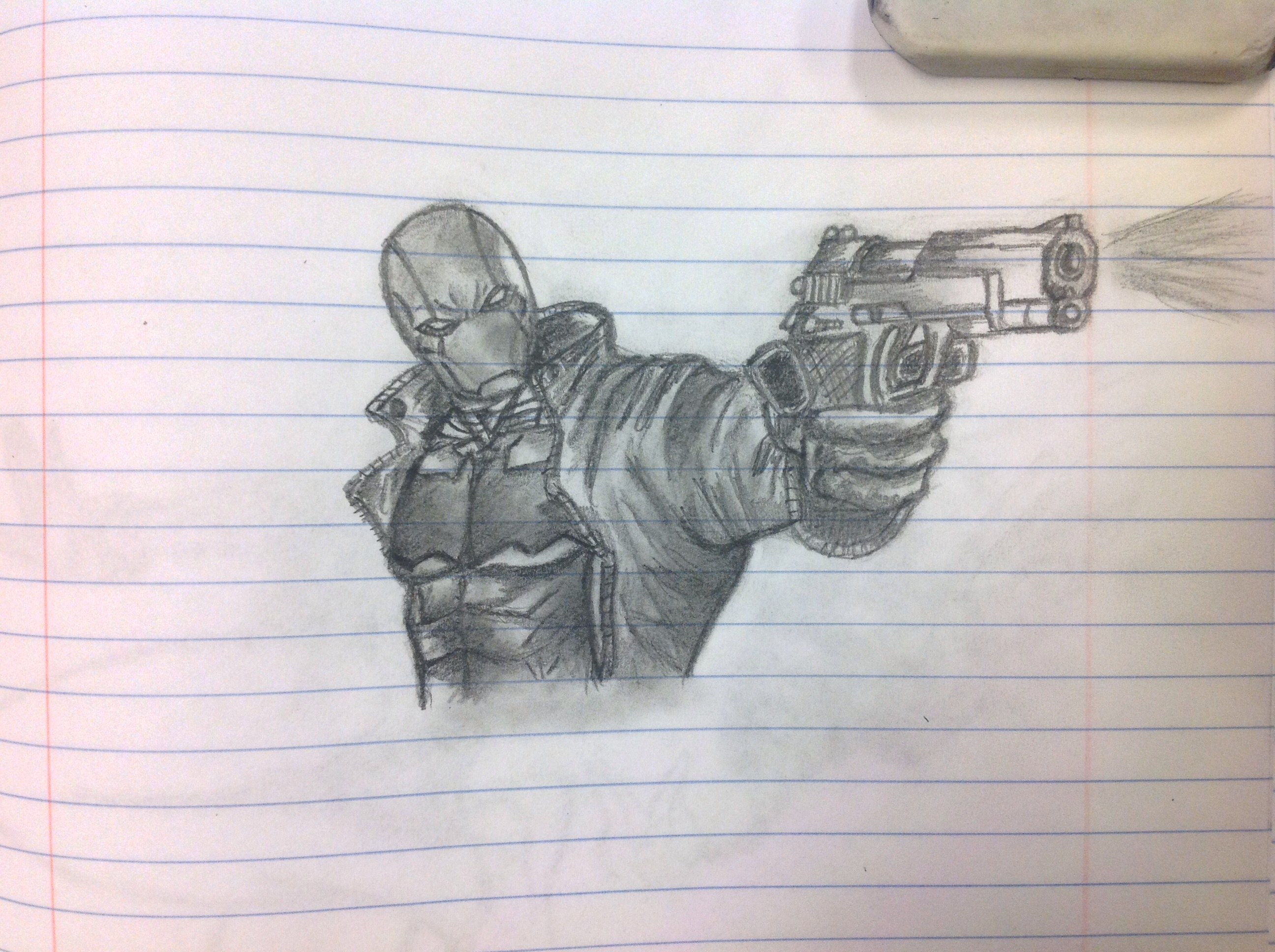 2592x1936 Tried My Hand - Red Hood Sketch
