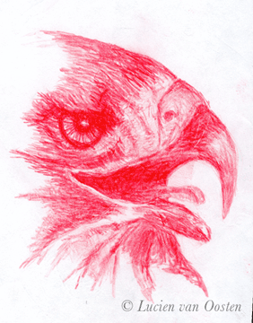 282x360 Mijn Images - Red Pencil Sketch