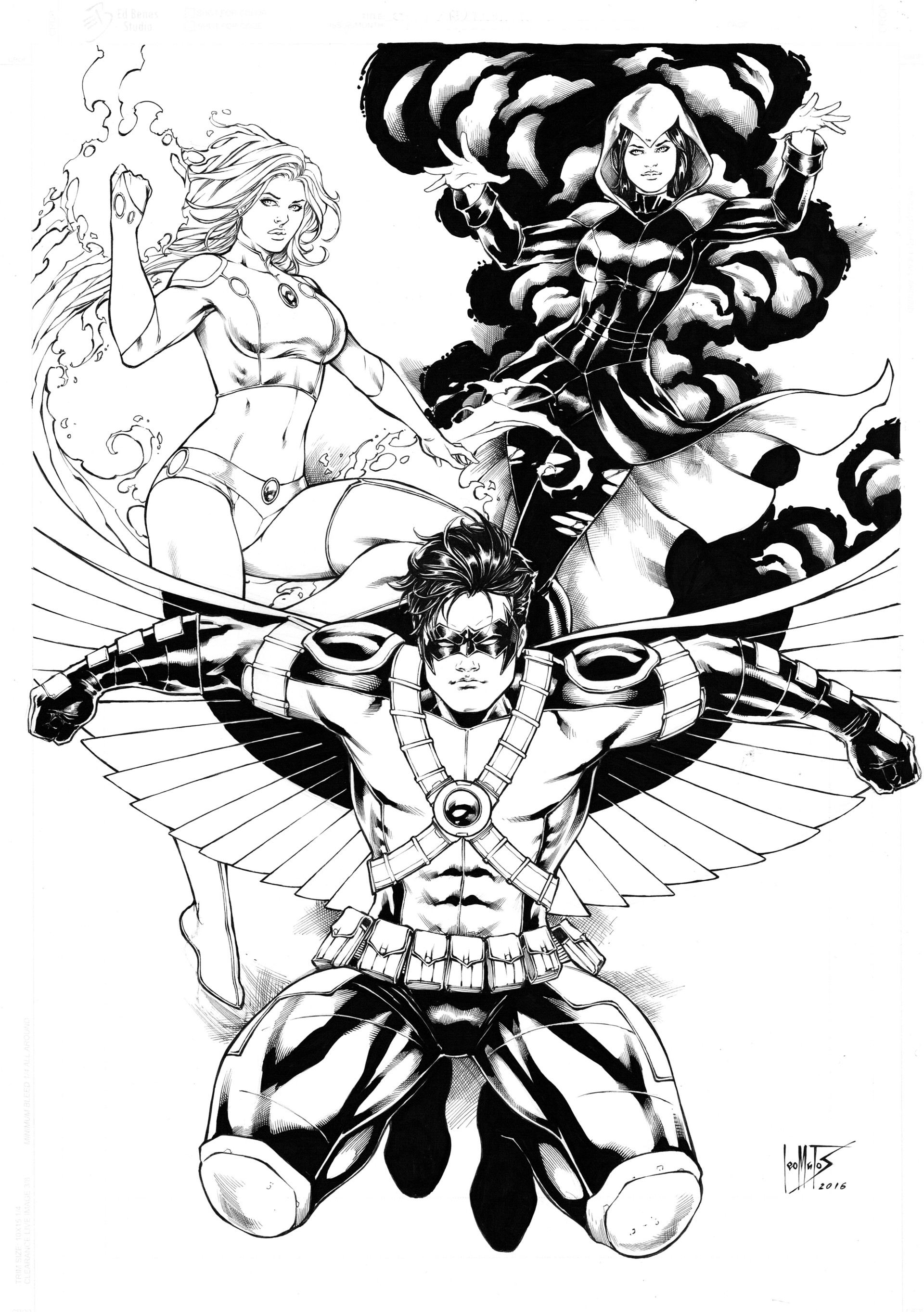 1920x2726 Artstation - Red Robin Sketch