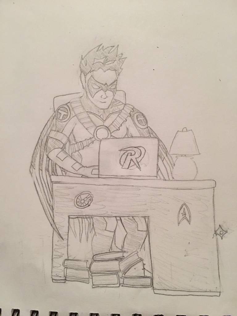 768x1024 Red Robin Art Comics Amino - Red Robin Sketch