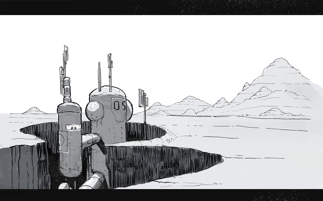 1133x705 Inktober 2017 1431 - Refinery Sketch