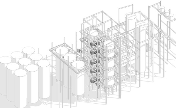 600x371 Oil Refinery - Refinery Sketch