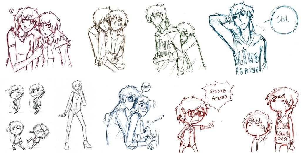 1024x521 Regular Show Sketches 3 By On - Regular Show Sketch