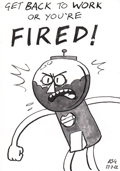 400x571 Sketch Card - Regular Show Sketch