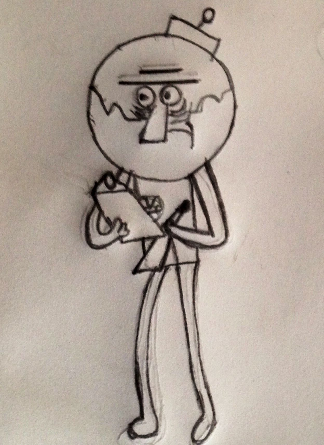 1248x1714 Sketch Of Benson From Regular Show. ) Pencil Sketches - Regular Show Sketch