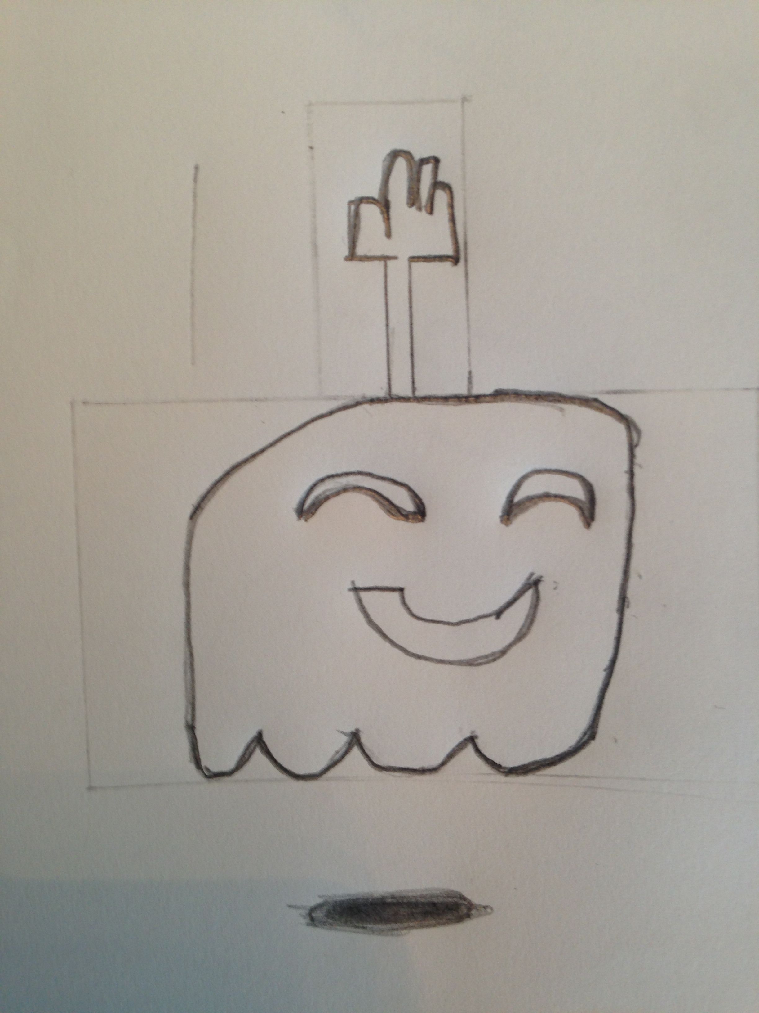 2448x3264 High Five Ghost Regular Show Sketch. ) Pencil Sketches - Regular Show Sketch