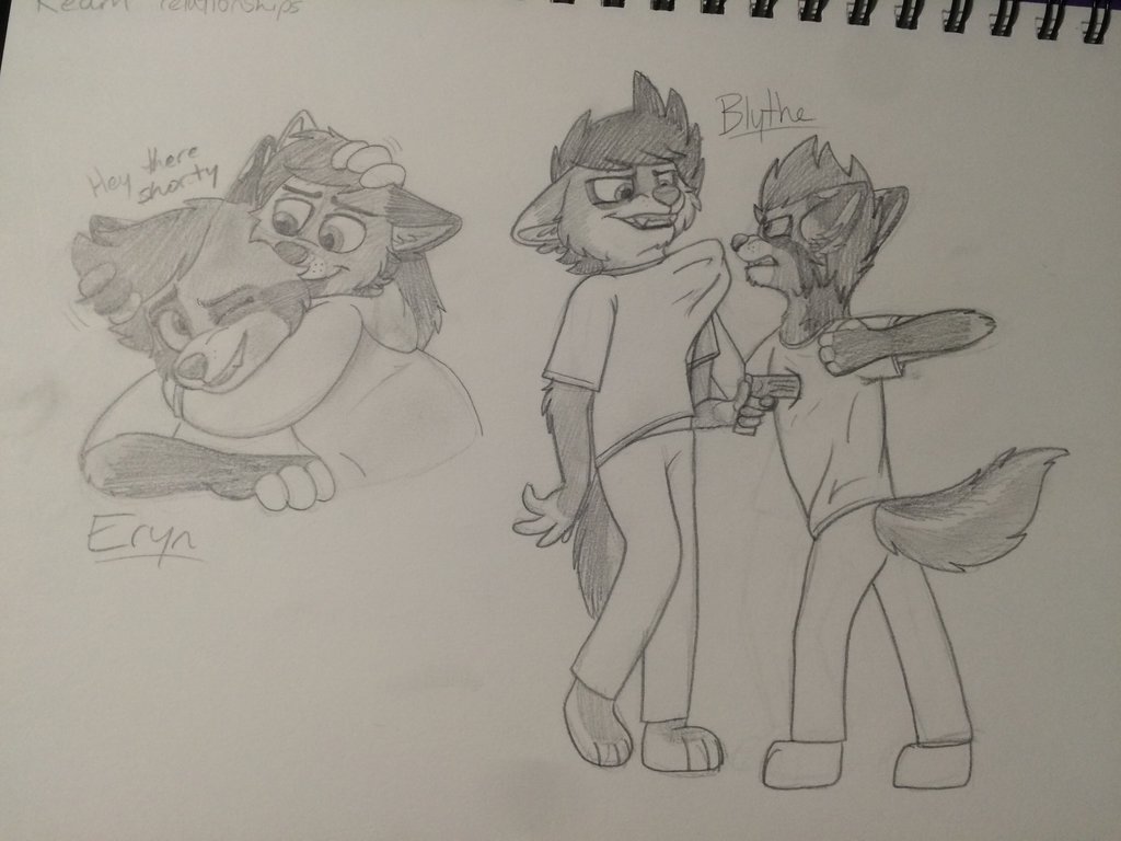 1024x768 Ream Relationship Sketches By Aipha King - Relationship Sketches