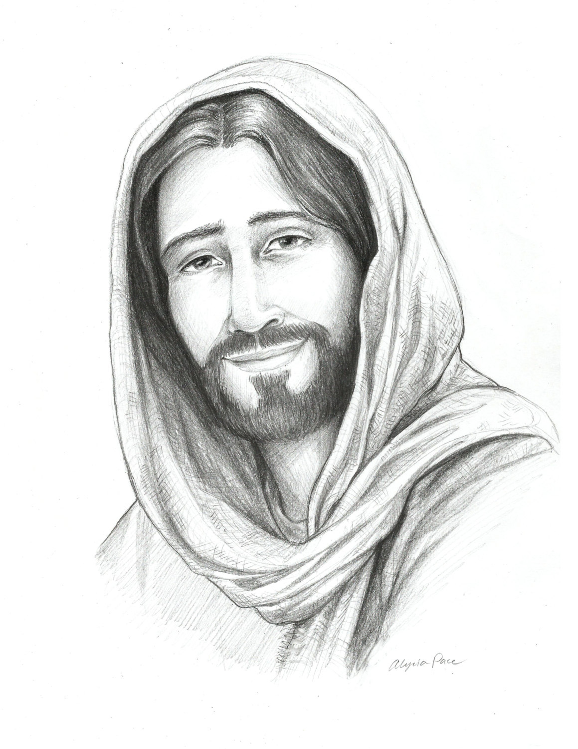1159x1500 Jesus Christ Sketches Pencil Drawing Of Christ Sketch Of Jesus - Religious Sketches