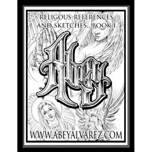 300x300 Religious References And Sketches Book 1 By Abey Alvarez Ebay - Religious Sketches