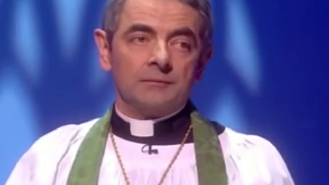 1280x720 Rowan Atkinson (Mr Bean) In Religious Comedy Sketches - Religious Sketches