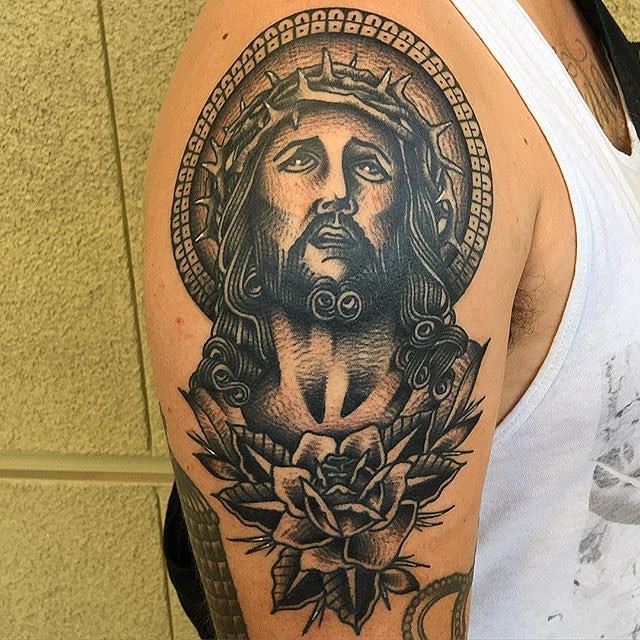 640x640 Best Jesus Christ Tattoo Designs Amp Meanings - Religious Tattoo Sketches