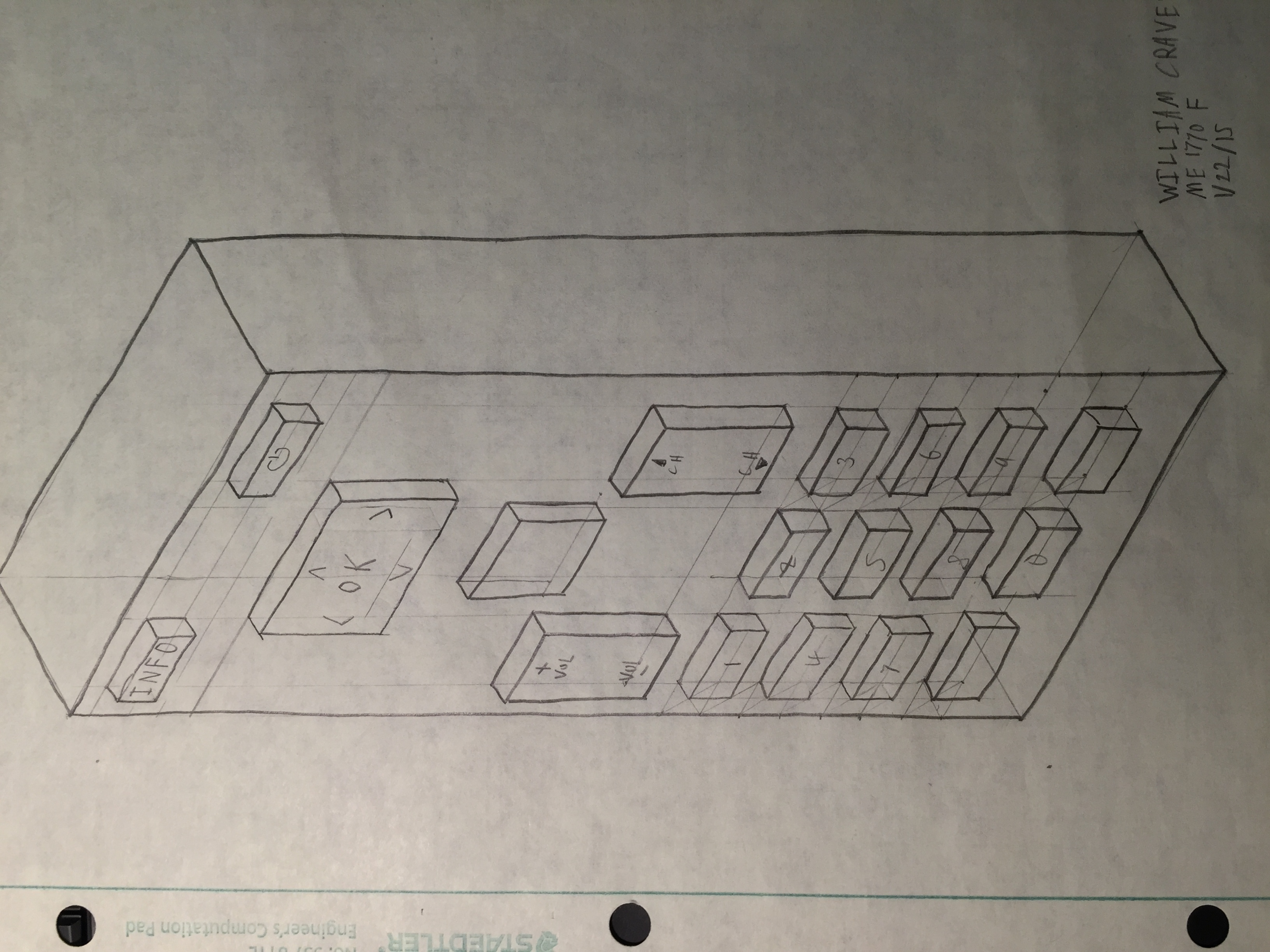 3264x2448 Remote Control Sketches Seelio - Remote Control Sketch