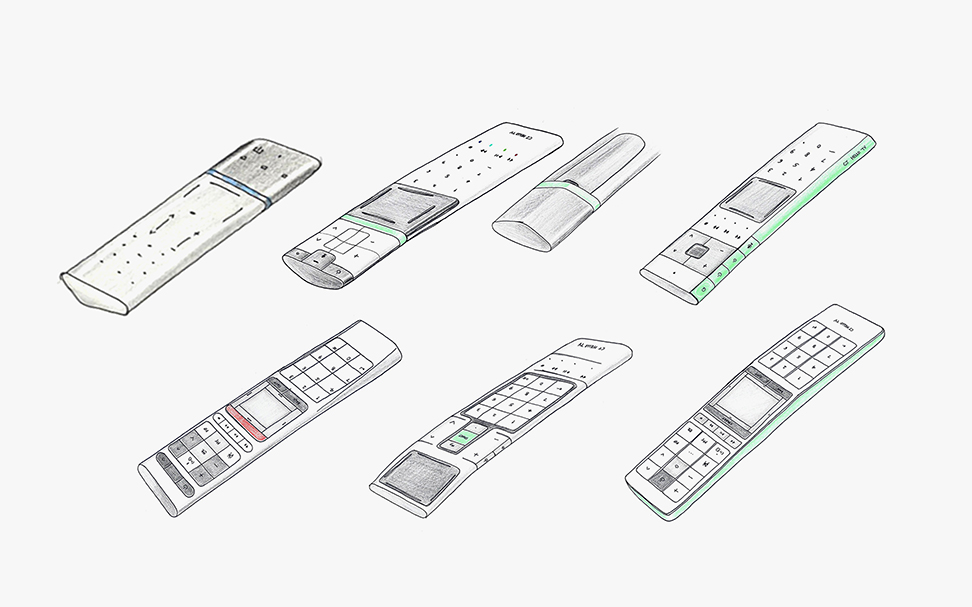 972x607 Swbk Cj Hello Tv Smart Remote Control - Remote Control Sketch