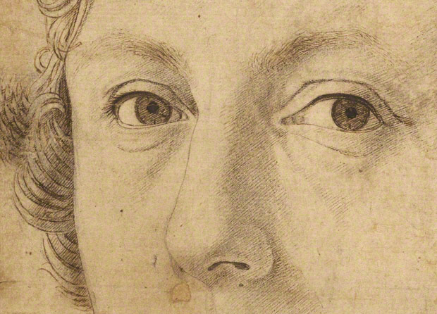 620x446 From Auction To Gallery A Major Renaissance Portrait Drawing For - Renaissance Art Sketches