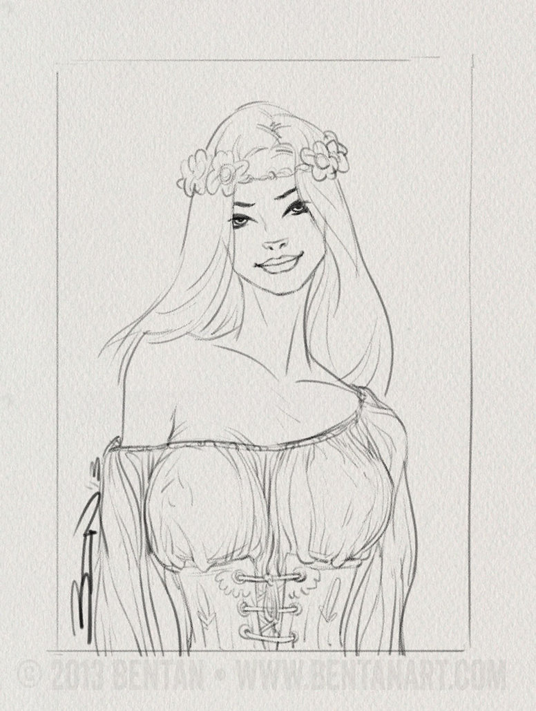 776x1029 Renaissance Sketch By Bentanart - Renaissance Art Sketches