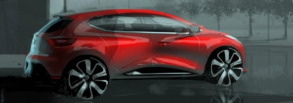 960x340 Renault All The Sketches Car Design Sketches - Renault Sketch