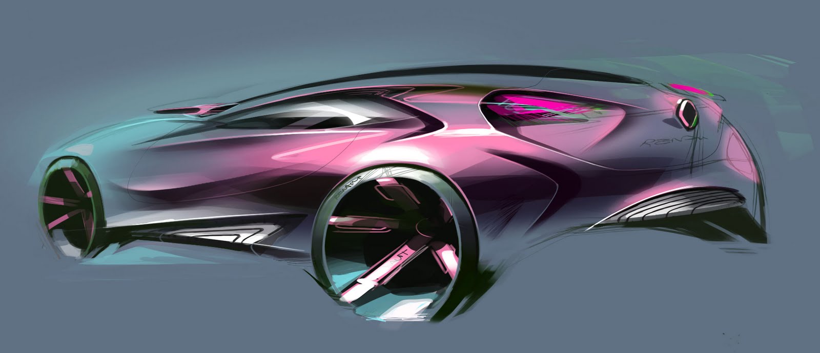 1600x689 Hanbin Youn Design Renault Sketch - Renault Sketch