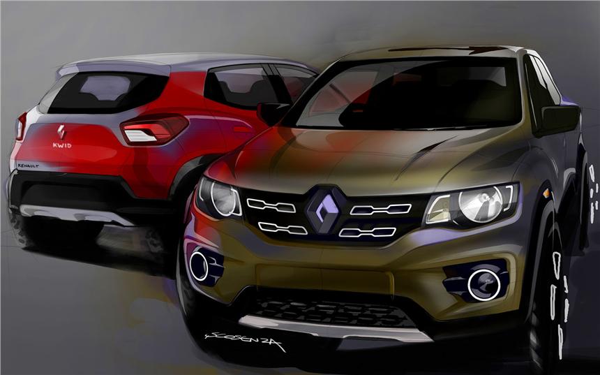 860x537 Renault Kwid Sketch Shifting Gears - Renault Sketch