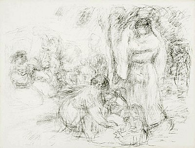 400x304 Renoir Lithograph Archives Masterworks Fine Art - Renoir Sketches