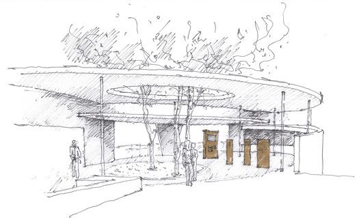 528x328 Gallery Of Zurich Zoo Foyer Renovation Amp Extension L3p - Renovation Sketch