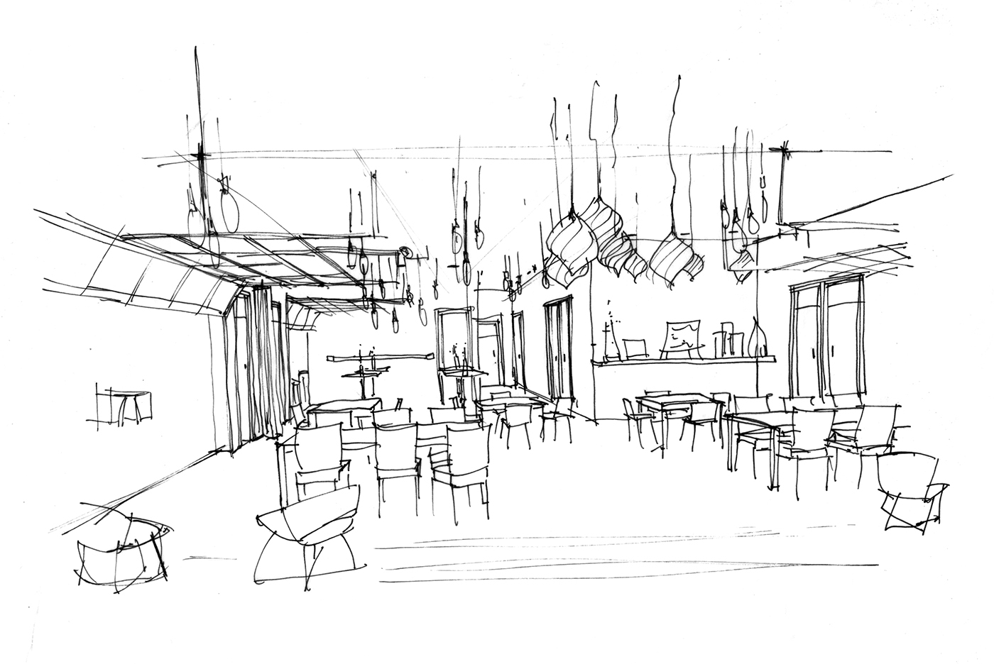 1400x936 Glenville, Oh Renovation Project 2017 On Behance - Renovation Sketch