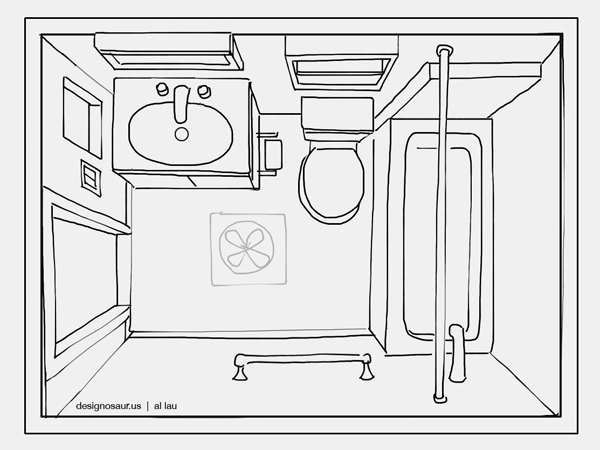 600x450 Sketch Bathroom Renovation Blog.designosaur.us - Renovation Sketch