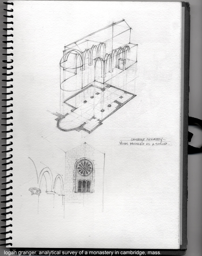 700x887 Travel Sketches And Visual Research By Logan Tyler Granger - Research Sketch