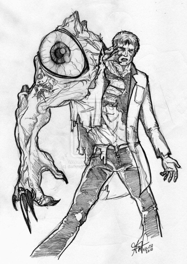 752x1061 Resident Evil Sketches Resident Evil Birkin Sketch By - Resident Evil Sketch