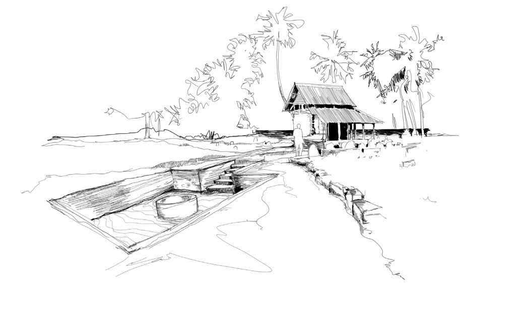 Resort Sketch at PaintingValley.com | Explore collection of Resort Sketch