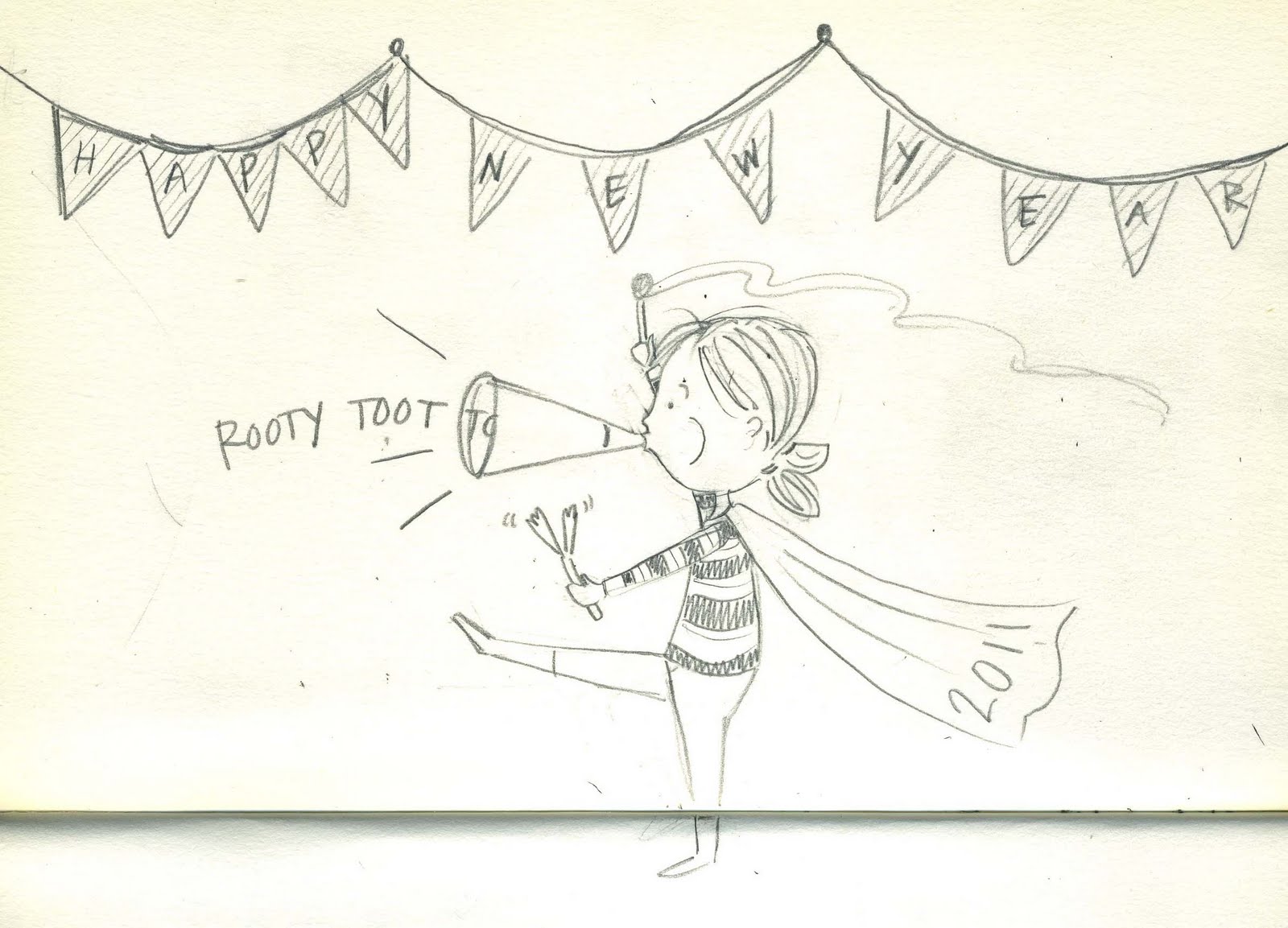 1600x1153 Respect The Cupcake Sketch Thursday Happy New Year Everyone! - Respect Sketch