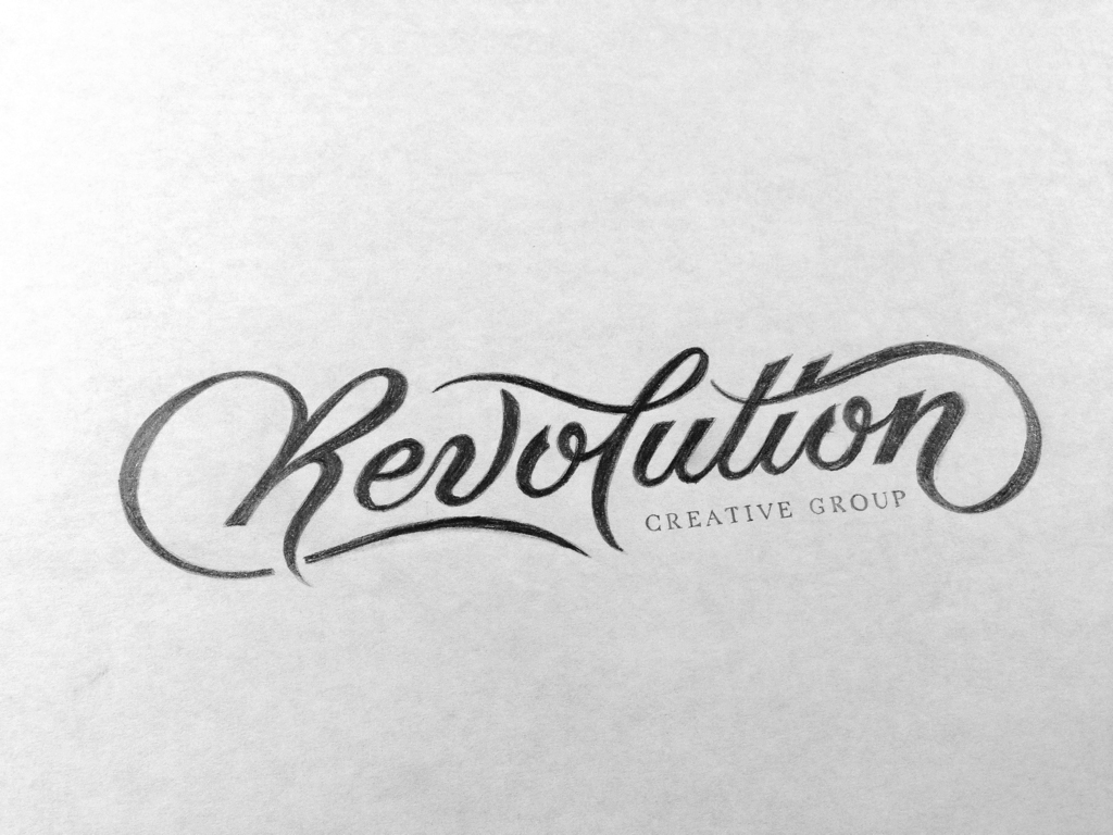 1024x768 Dribbble - Revolution Sketch