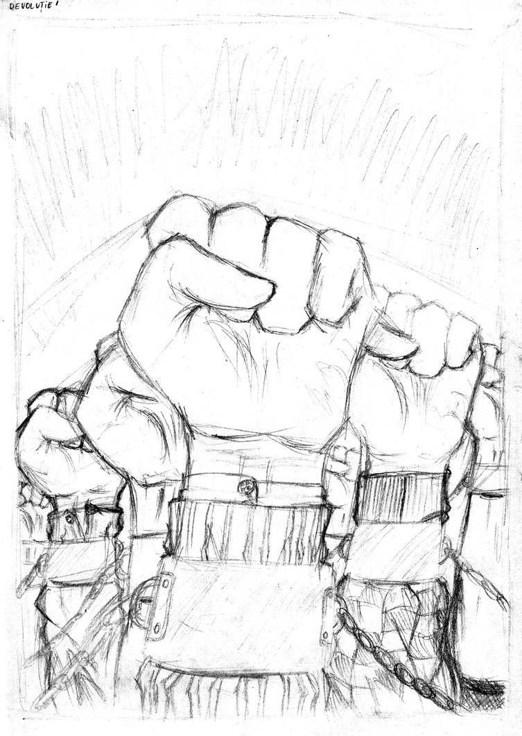 753x1061 Revolution Sketch 1 By Megadrawer02 - Revolution Sketch
