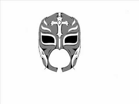 480x360 Rey Mysterio Masks ( Designs ) - Rey Mysterio Mask Sketch