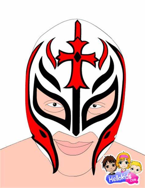 474x613 Rey Mysterio Mask Drawing. Rey Mysterio Mask - Rey Mysterio Sketch