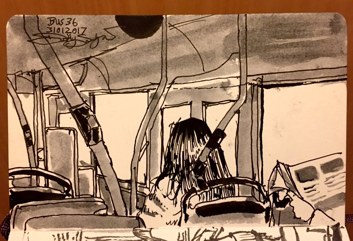 1200x819 Dudley Svendsgaard On Twitter On The Bus To Work Sketch Number - Rgb Sketch